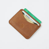 Horizontal Card Case - Brown