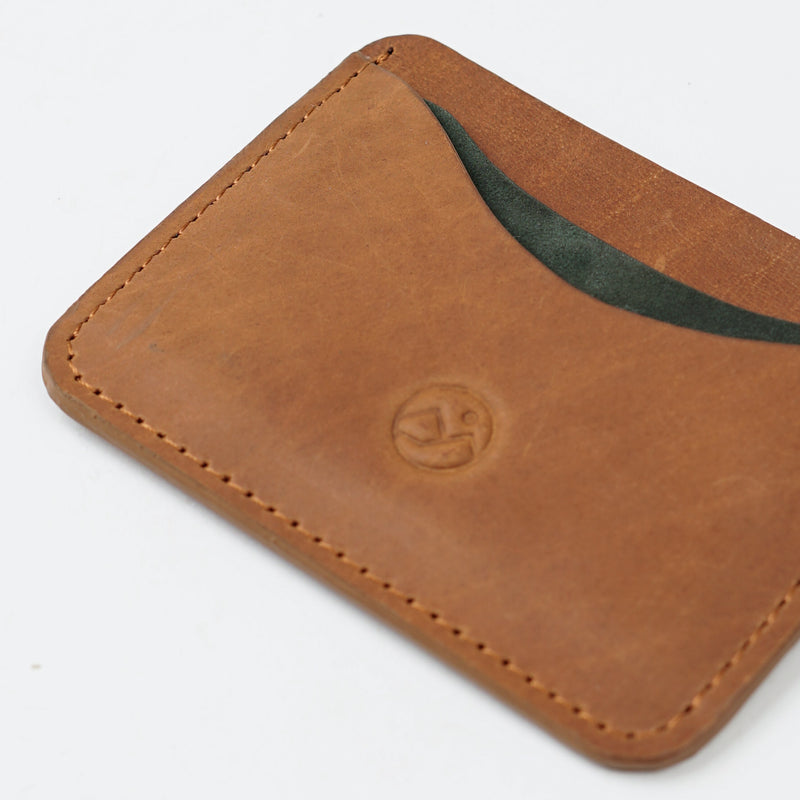 Horizontal Card Case - Brown