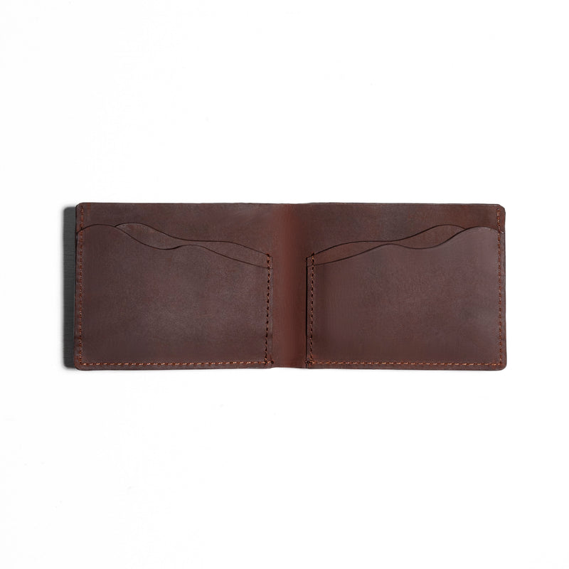 Bi-fold wallet - Brown