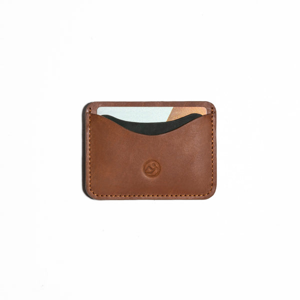 Horizontal Card Case - Brown