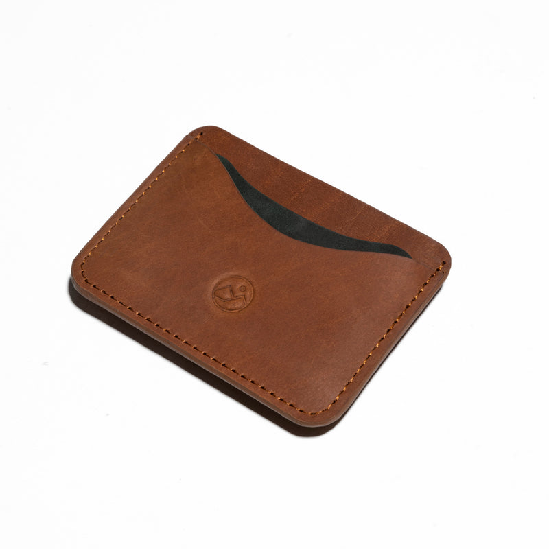 Horizontal Card Case - Brown